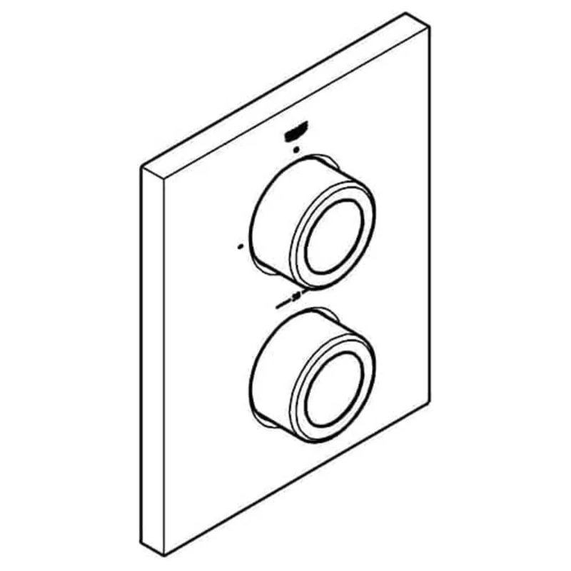 GROHE Escutcheon Chrome 47901000