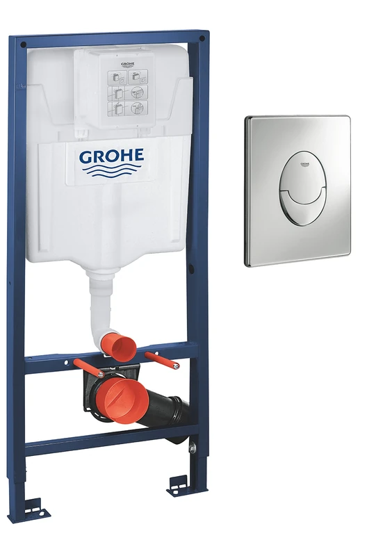 GROHE Rapid Sl 2-In-1 Set for Wc, 1.13 M Installation Height Chrome 38763001