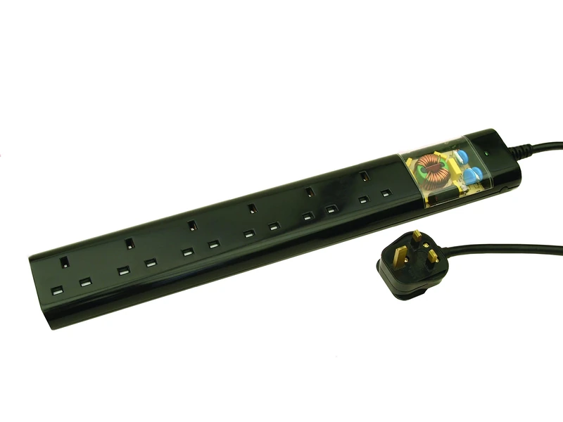 CS947 Tacima 6 Way Mains Conditioner with Surge Protection - Image 1