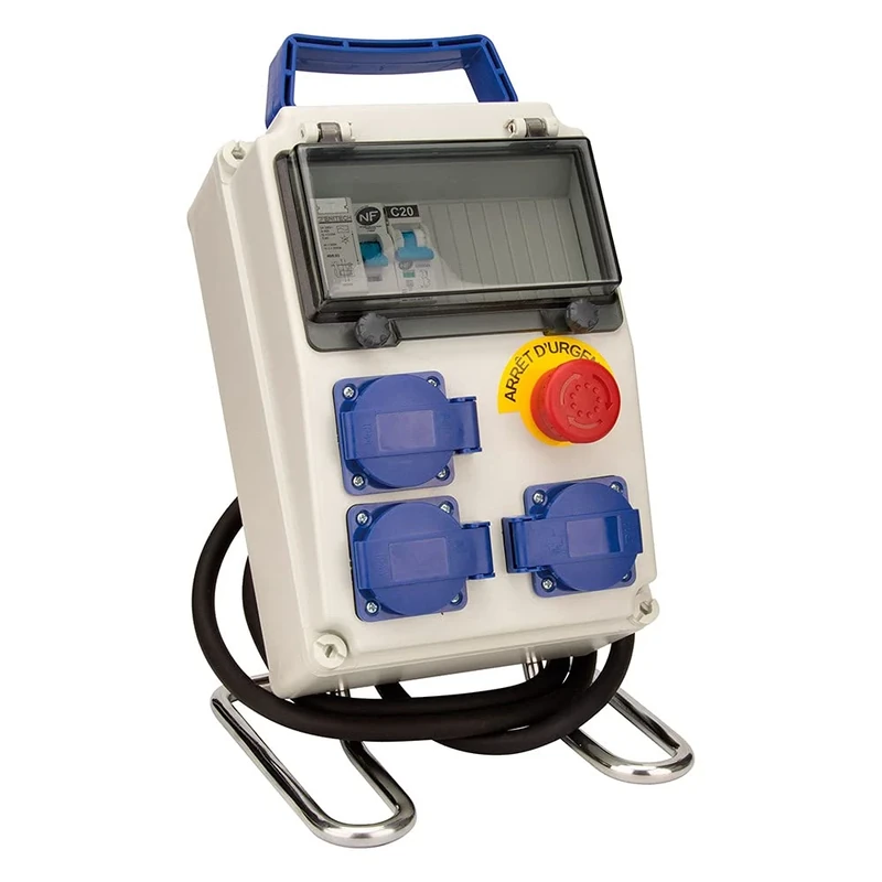 Zenitech - Set of 8 Construction modules IP54 Equipped with Accessories - Image 1