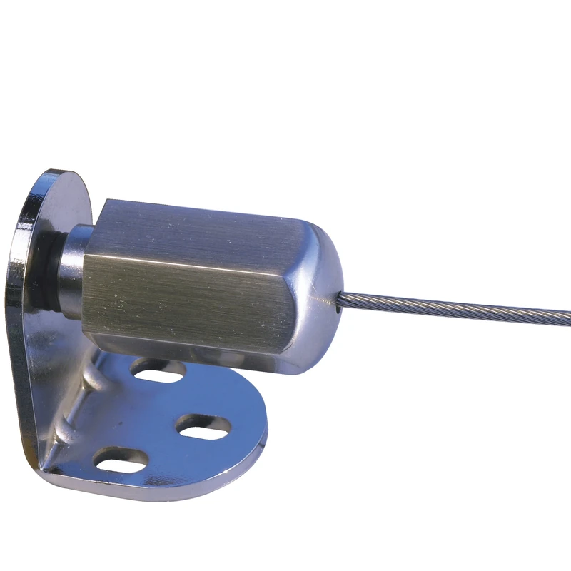 Windhager InoxLine Stainless Steel Mounting Kit for Sun Sail, Rope Tension Awnings Accessories, Mounting Set for Sun Protection, Silver