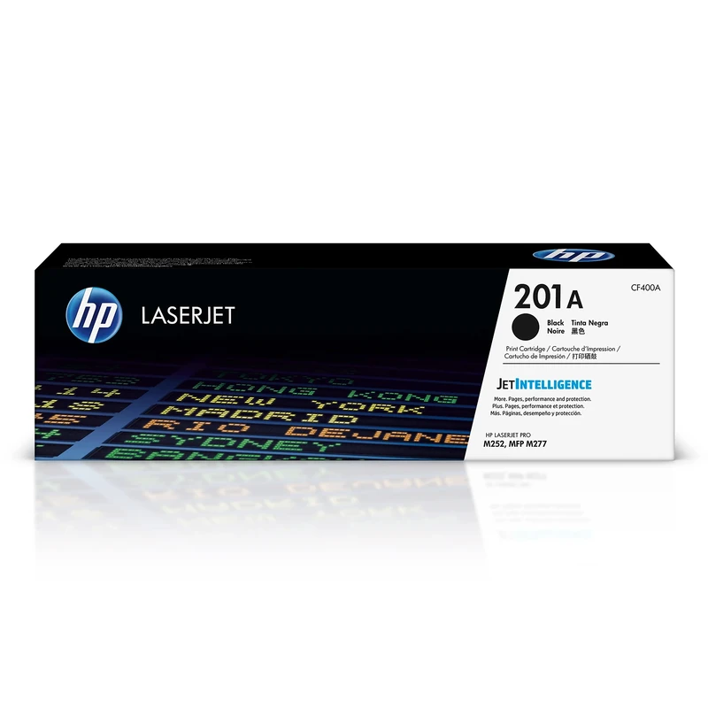 HP CF400A 201A Original LaserJet Toner Cartridge, Black, Single Pack