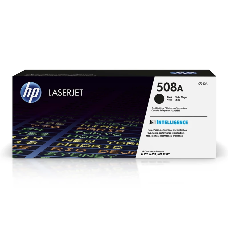HP CF360A 508A Original LaserJet Toner Cartridge, Black, Single Pack