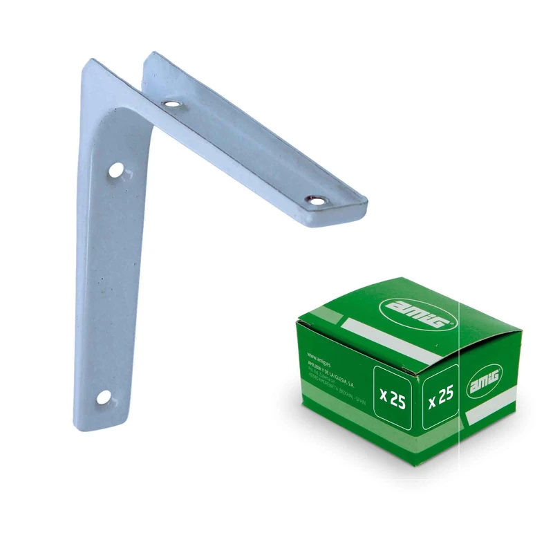 AMIG Angle Gusset Zinc Plated Amig 150 x 125 mm