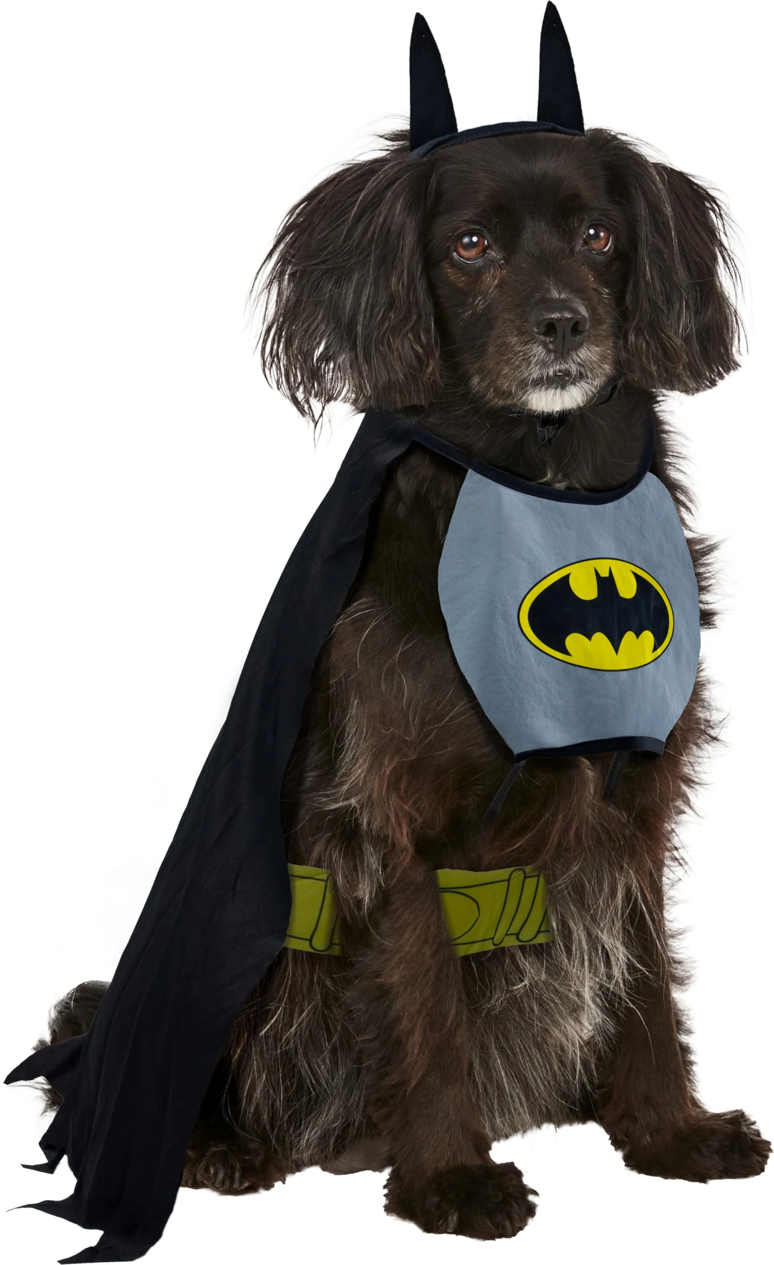 Rubies unisex adult Classic Batman Pet Costume, Gray,Black, X-Large UK Halloween