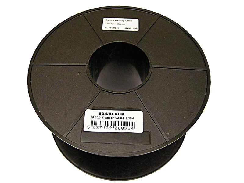 Tecniks 934/BLACK 170 A 10 m Starter Cable - Black