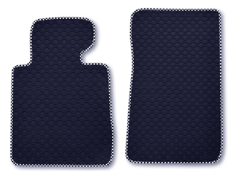 RAU DOCT A2RACE0718 Rubber Mats Front Trim (please see product description, with Race Black - Image 1