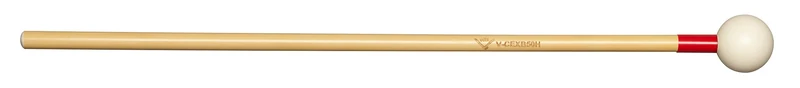 Vater Drumsticks V-CEXB50H Concert Ensemble Series Xylophone/Bell - Hard - Plastic Ball - White