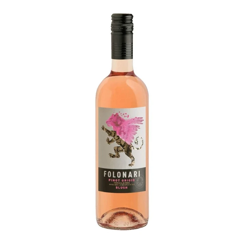 Folonari Pinot Grigio Rose Wine, 75 cl, Case of 6