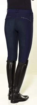 PFIFF Women's Full Seat Breeches 'Birthe' 7463, Womens, 101991, Blue, 40