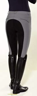 PFIFF Women's Full Seat Breeches 'Birthe' 7463, Womens, 101991, gray, 42