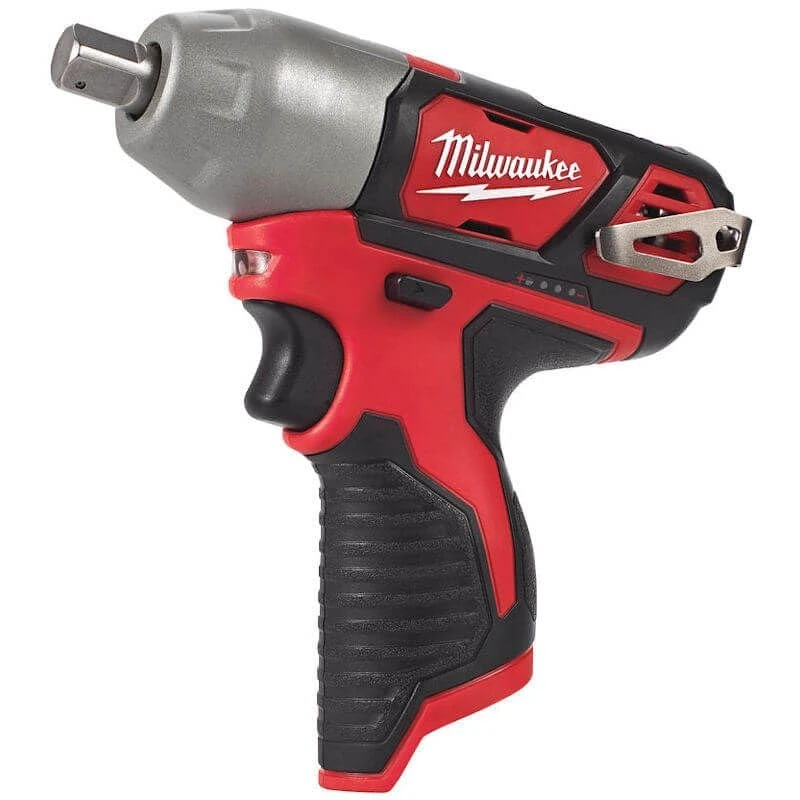 Milwaukee M12BIW12-0 M12 Sub Compact Impact Wrench 1/2" Reception (Naked-no Batteries or Charger)