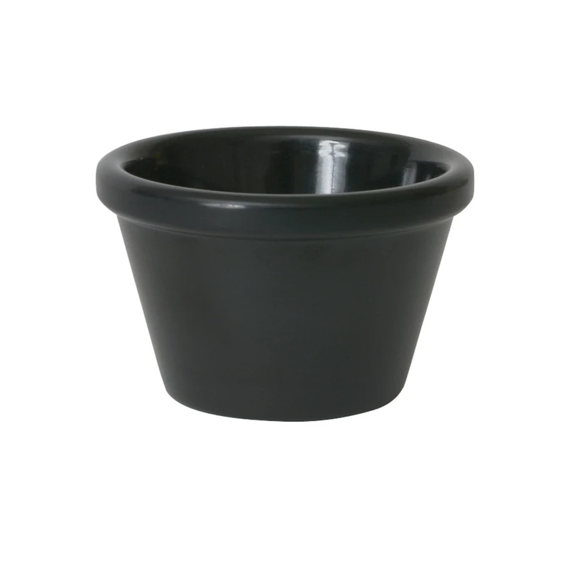 GenWare Melamine Ramekins 2oz Black, Pack of 48