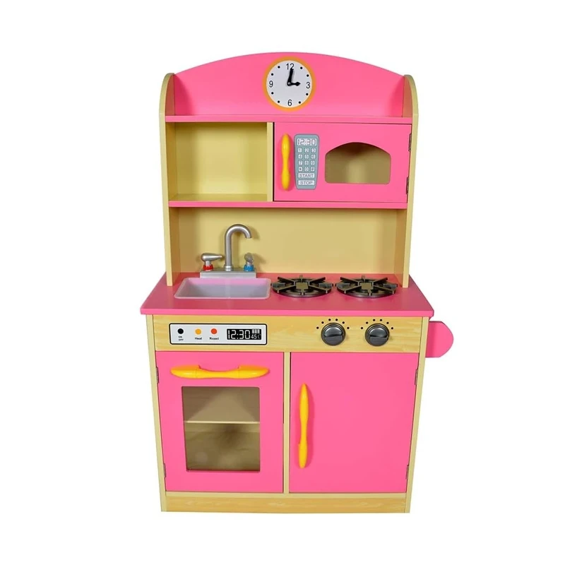 Teamson Kids Bubble Gum Deluxe Kitchen TD-11412P - Image 1