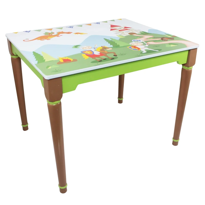 Fantasy Fields Childrens Knights Dragons Kids Wooden Table (no chairs) TD-11837A1