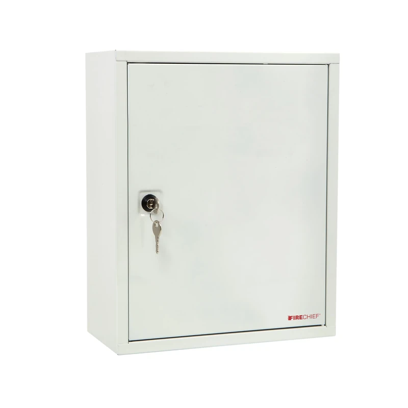 Firechief Document Cabinet with Key Lock-White, A4