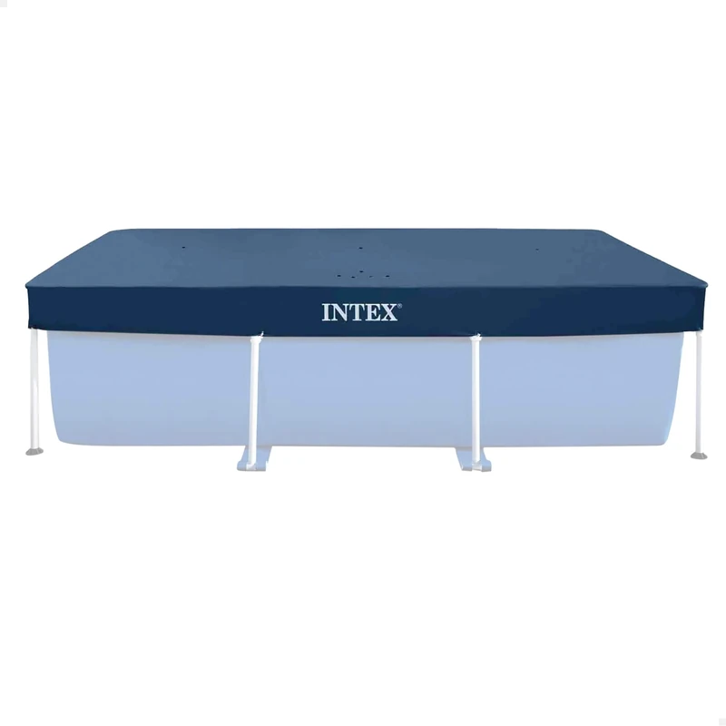 INTEX | Debris/Weather Cover for 3m x 2m Frame Pools - 28038, Rectangular, Blue