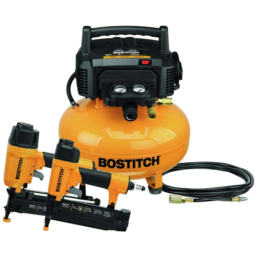 Bostitch BTFP2KIT 2-Tool and Compressor Combo Kit