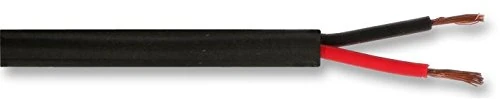 Pro Power SPE018 6 mm High Performance Speaker Cable, Black, 100m