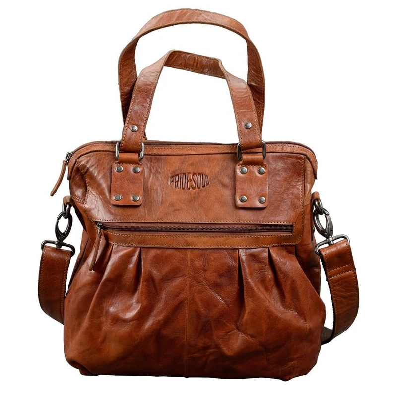 Pride and Soul Lady's Bag Holly Sports Bag, 35 cm, 9 L, Cognac
