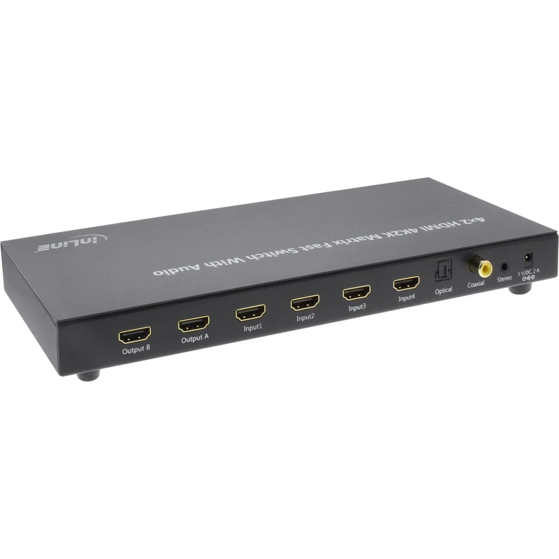 InLine 65011K HDMI Matrix Switch 4K2K 4 Inputs to 2 Outputs