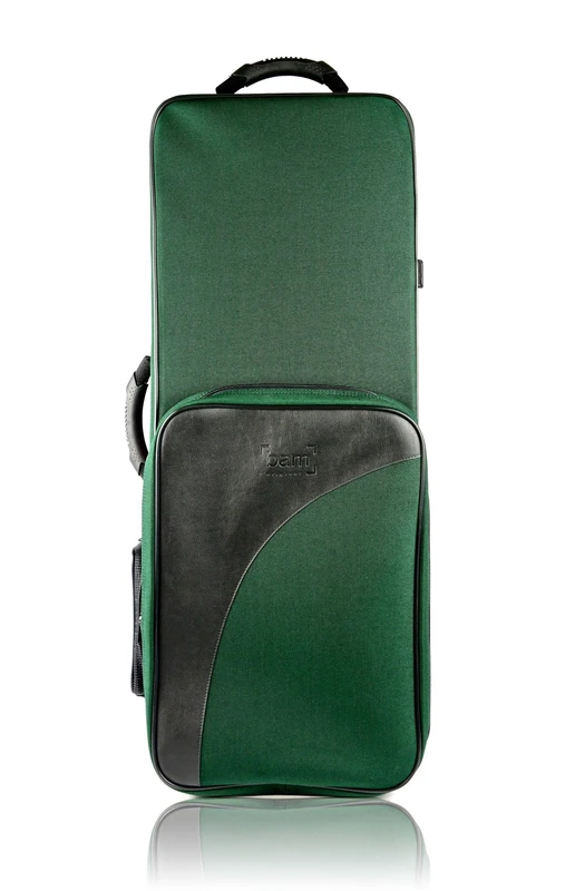 TENOR-SAX. Case Bam Trekking, Paint: Green