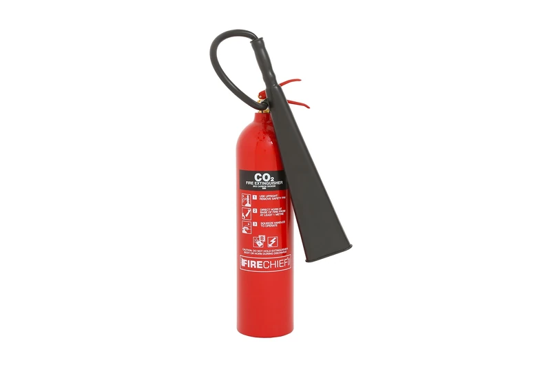 Firechief FXC5 CO2 Extinguisher, Aluminium, XTR, 5 kg, Red