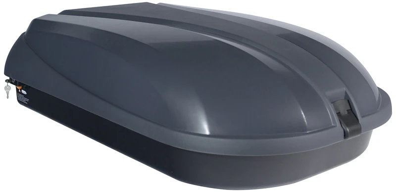 CAM 1640 323 Box Elite Roof Box 320 Litres Dark Grey - Image 1