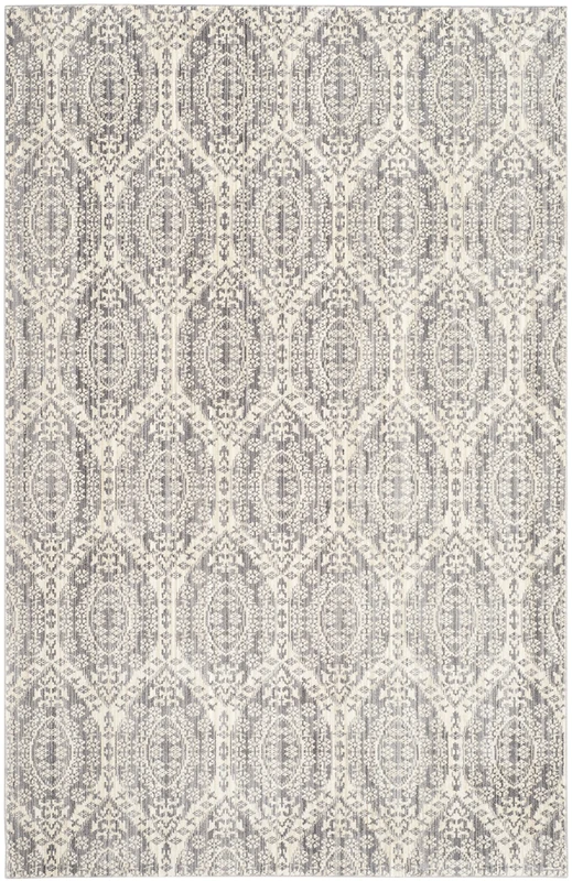 Safavieh Craft Art-Inspired Indoor Woven Rectangle Area Rug, Valencia Collection, VAL206, in Mauve / Cream, 122 X 183 cm for Living Room, Bedroom or Any Indoor Space