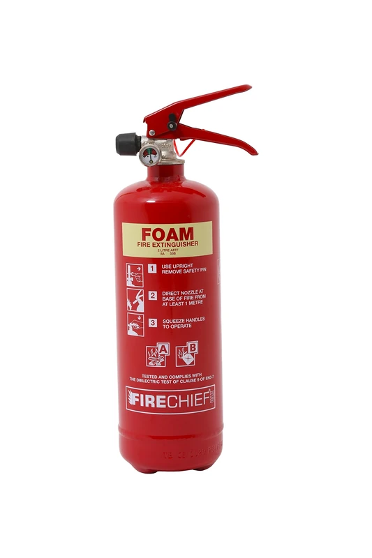 Firechief FXF2 XTR Foam Extinguisher, 2 L, Red