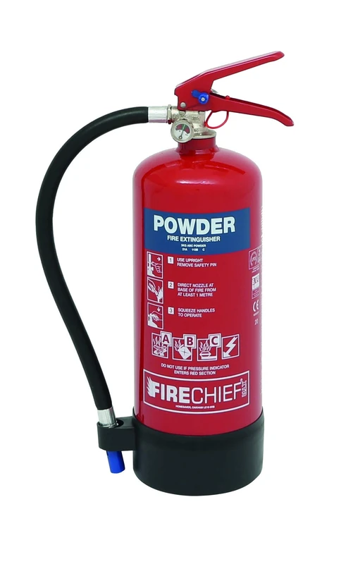 Firechief FXP3 Powder Extinguisher, XTR, 3 kg, Red