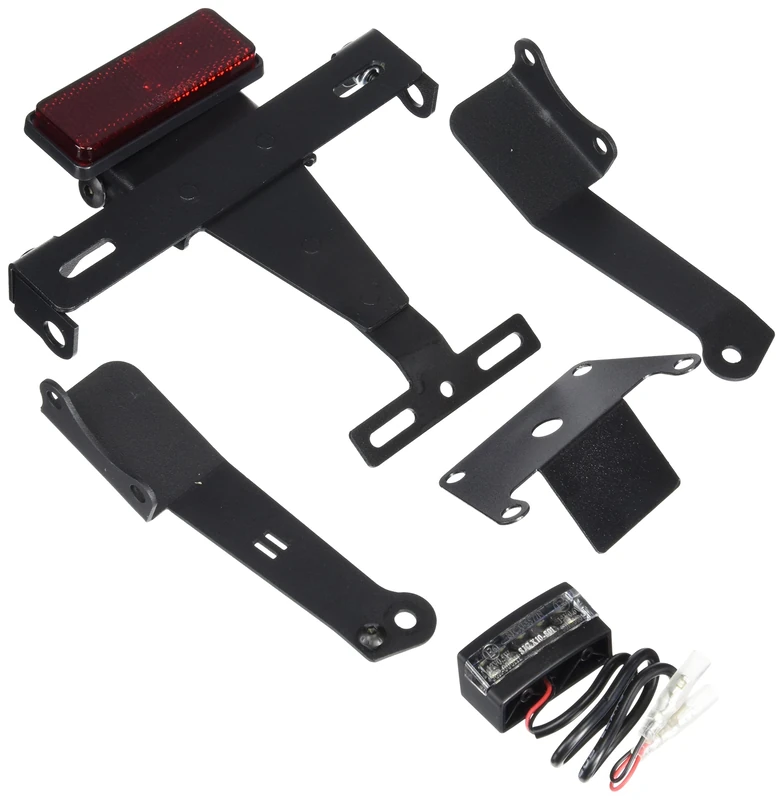 Puig 6885N License Plate for Yamaha MT-09 2013-2015, MT-09 Tracer 2015, Black