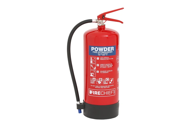 Firechief FXP9 Powder Extinguisher, XTR, 9 kg, Red
