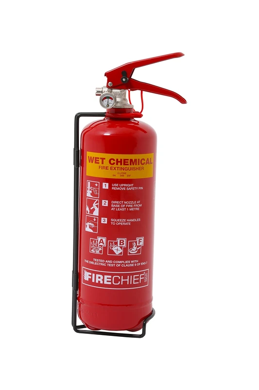 Firechief 2 Litre Wet Chemical Fire Extinguisher - XTR Range, MED and Kitemarked Fire Extinguisher - FXWC2 Model
