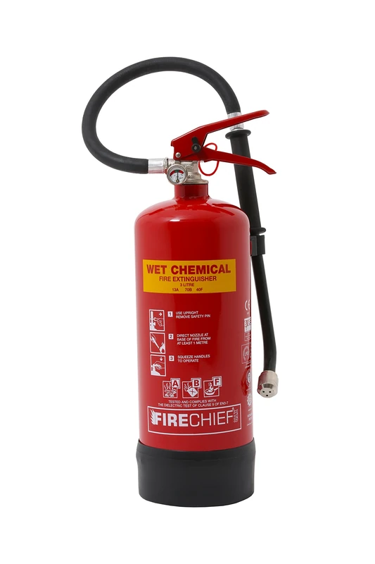Firechief FXWC3 Wet Extinguisher, XTR, 3 L, Red