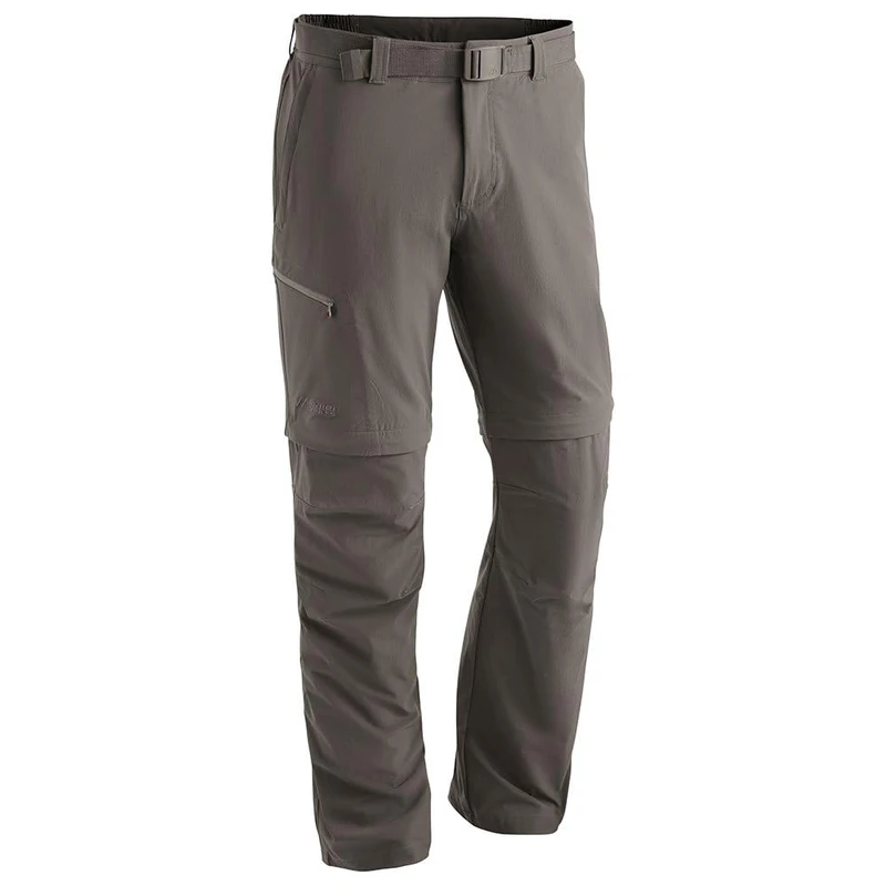 maier sports Tajo 2, Men's Hiking Trousers, Water-Repellent Outdoor Trousers for Trekking and Hiking, Handy Zip-Off Function, PFC-Free, mSTRETCH pro 4 & dryprotec Teak