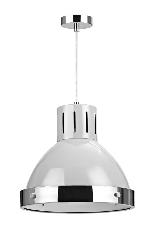 Premier Housewares E27 Edison Screw Vermont Pendant Light, 60 W, 110 x 35 x 35 cm - Flint Grey