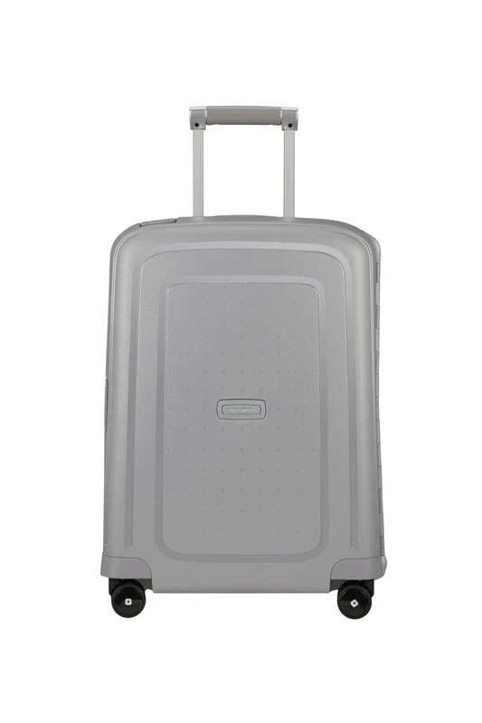 Samsonite S'Cure - Spinner S, Hand Luggage, 55 cm, 34 L, Silver (Silver)