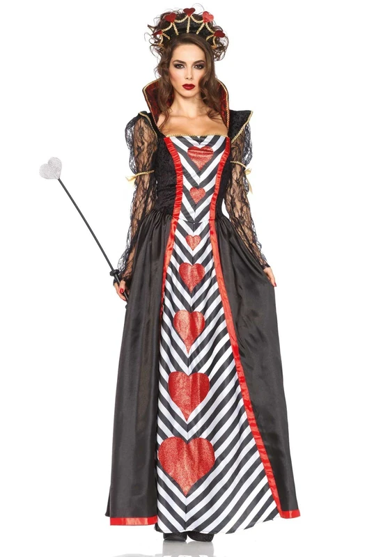 Leg Avenue Wonderland Queen Costume (Large, Multi-Colour)