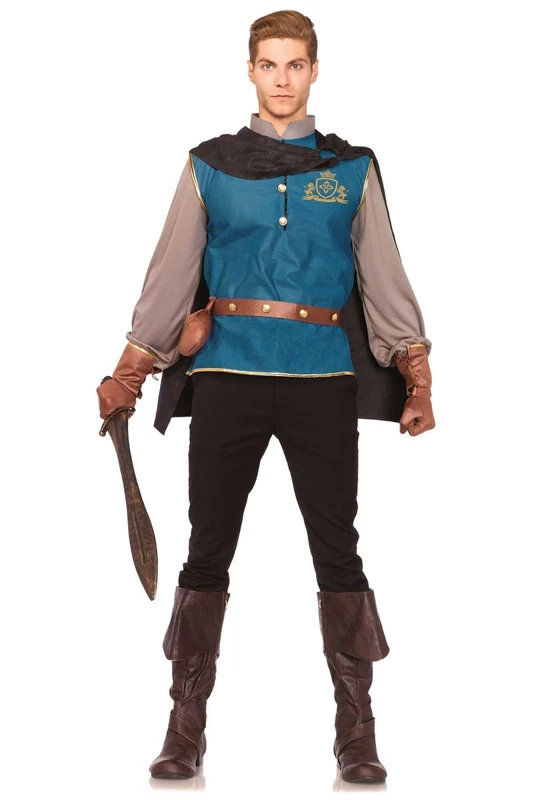 Leg Avenue Storybook Prince Costume (X-Large, Multi-Colour)