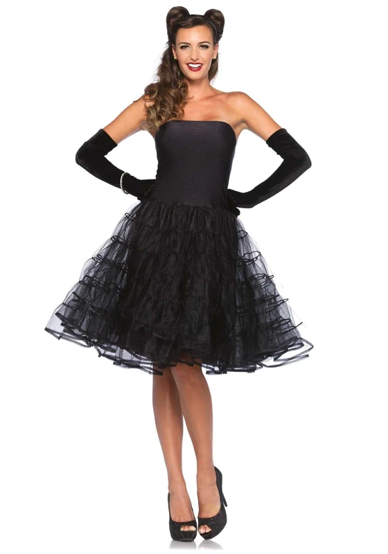 Leg Avenue Small/Medium Black Rockabilly Swing Dress - Image 1