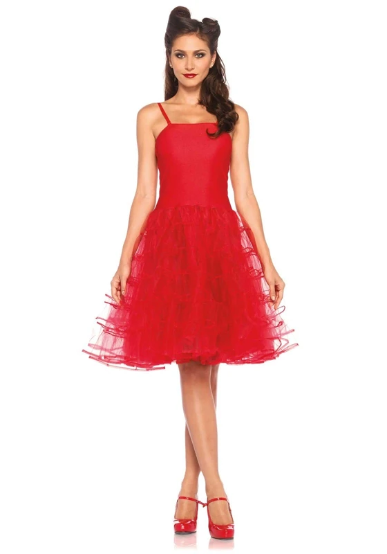 Leg Avenue Small/Medium Red Rockabilly Swing Dress - Image 1