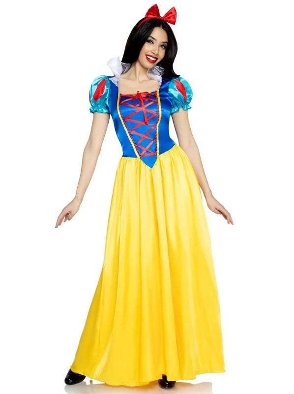 Leg Avenue Classic Snow White Costume (Medium, Multi-Colour)