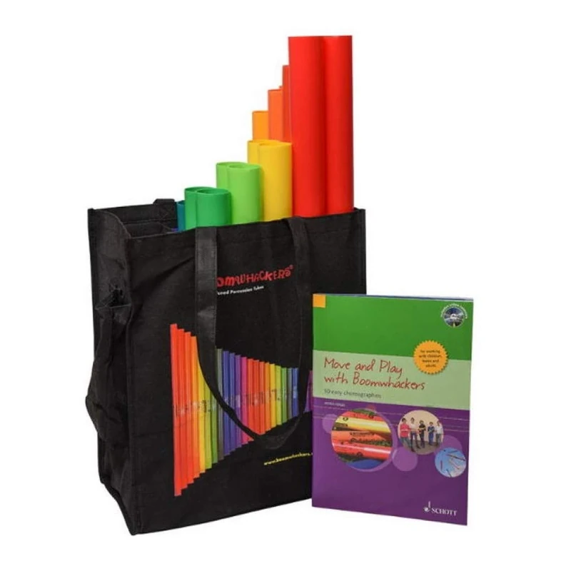 Boomwhackers BWMP Move and Play Classroom Pack-Multicolored