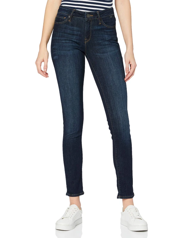 Mavi Womens 10872 Skinny Skinny Jeans - Blue - W33/L33