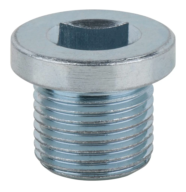 Oil Drain Plug, Inner Square 8 mm, M18 x 1.5 x 16 mm, Pack of 25