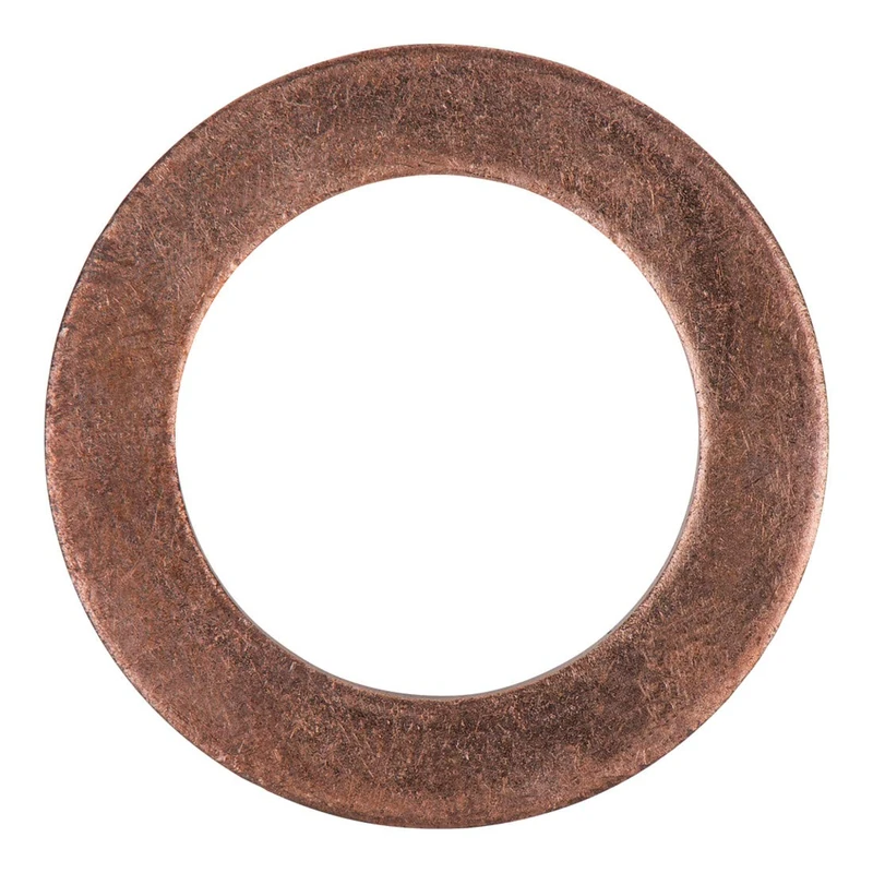 KS Tools Washer, Copper, Outer Diameter 25.5 mm, Inner Diameter 16 mm Pack of 25 430.2511