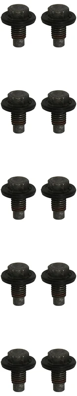 Oil Drain Plug Hexagonal 15 mm M12 x 1.75 x 21 mm Pack of 10