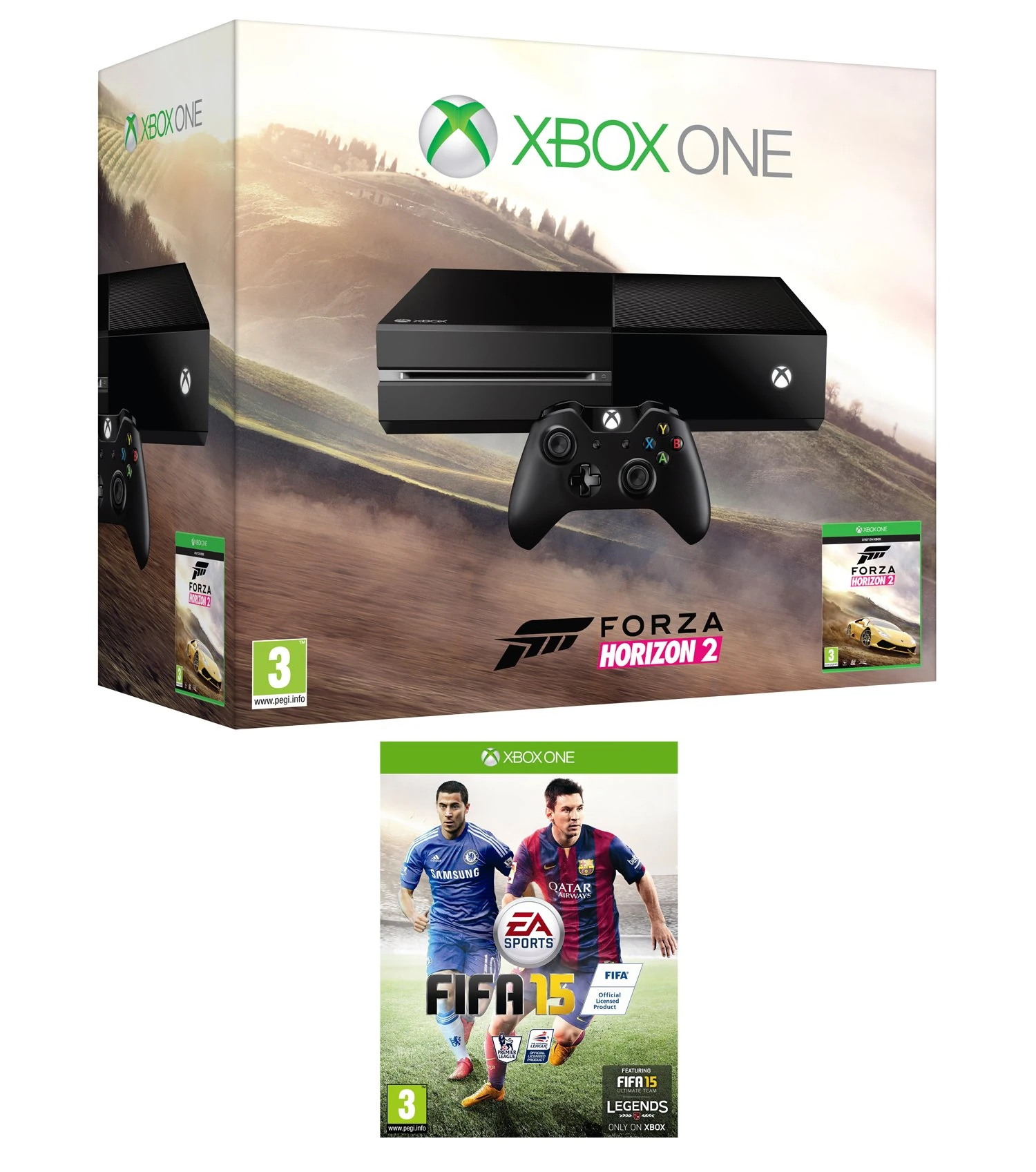Xbox One Console with Forza Horizon 2 & FIFA 15