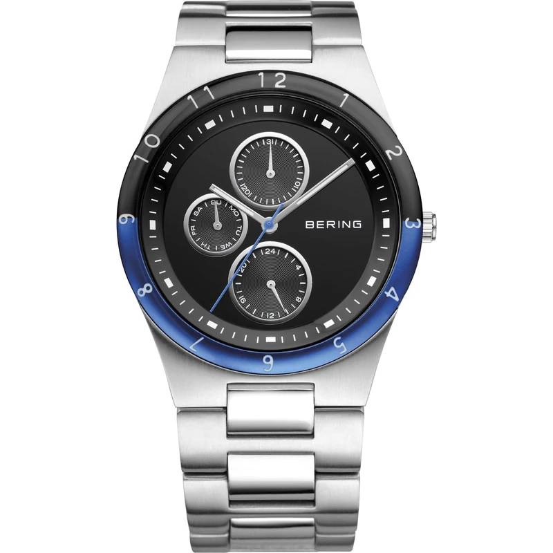 BERING Men Analog Quartz Classic Collection Watch with stainless steel Strap and Sapphire Crystal 32339-702